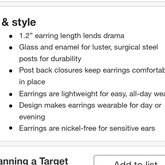 Sugarfix by Baublebar Mr. and Mrs. Claus Earrings NWT - Picture 6 of 6